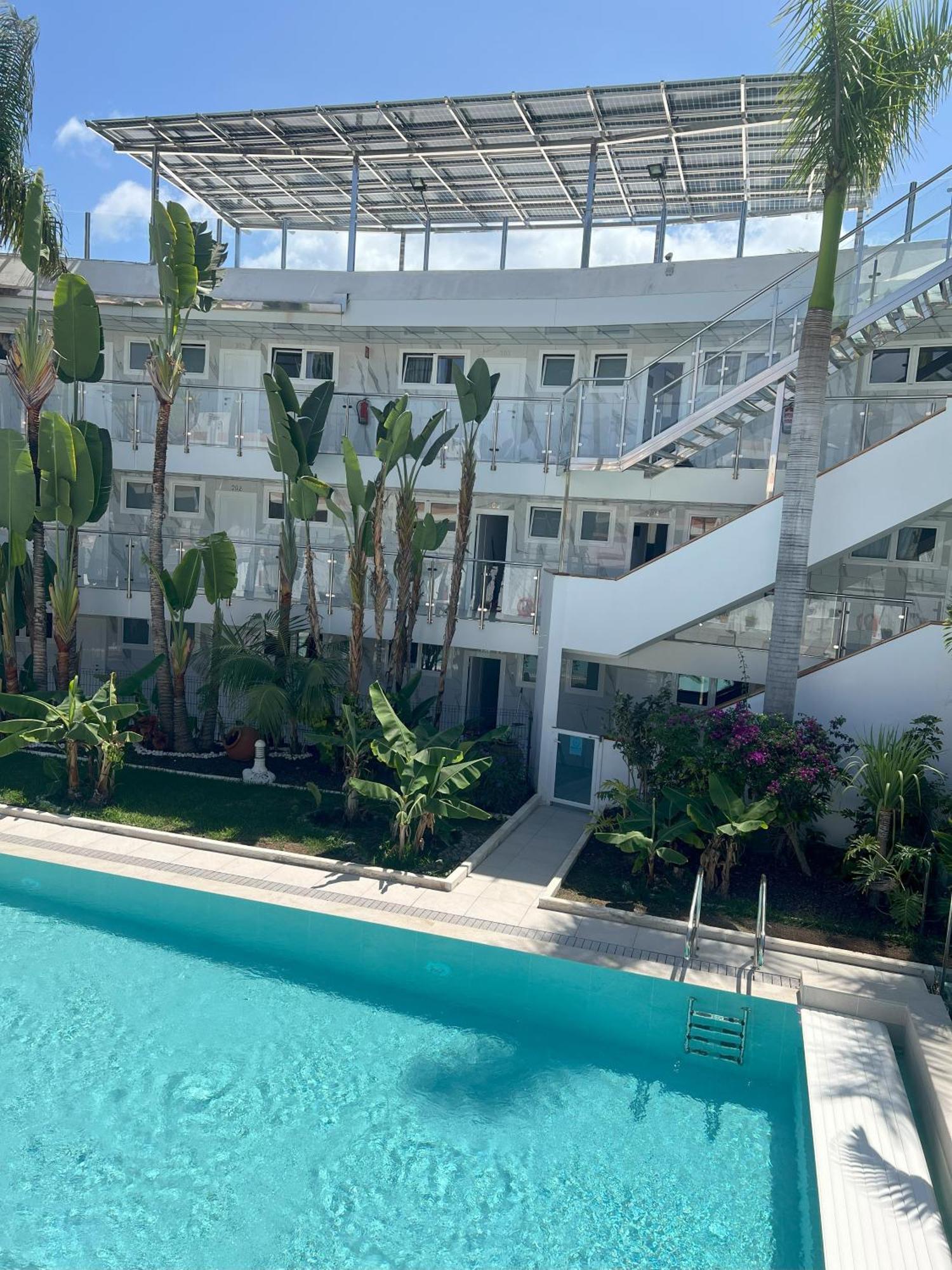 Apartment Hotel Taboga (Adults Only) 普拉亚戴尔雷安格莱斯 外观 照片