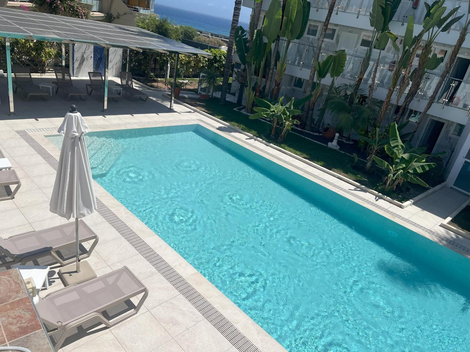 Apartment Hotel Taboga (Adults Only) 普拉亚戴尔雷安格莱斯 外观 照片